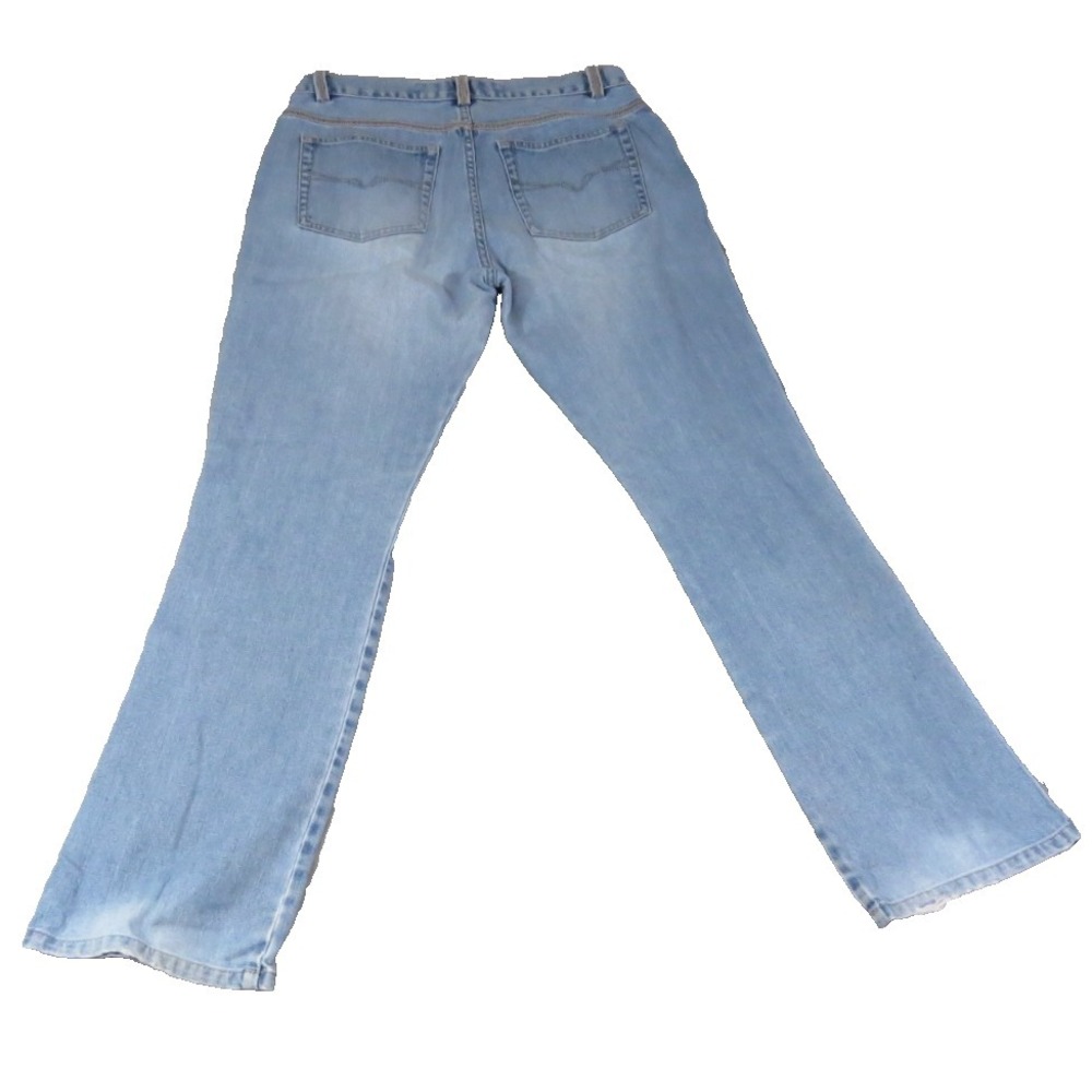 VTG Guess Jeans Mens 31 Light Wash Straight Leg Cotton Denim Classic USA Y2K 90s - Picture 9 of 12